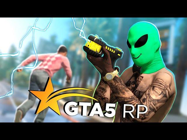 ДИКИЙ УГАР С ТАЙЗЕРОМ! ТРОЛЛИНГ ИГРОКОВ! ● GTA 5 RP