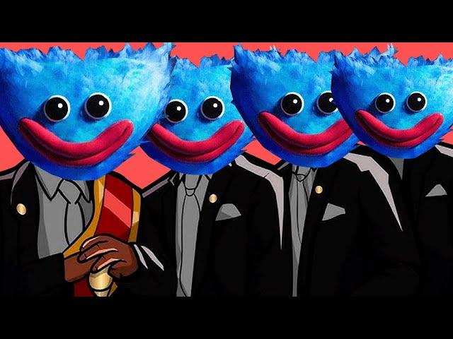 Huggy Wuggy & Poppy Playtime: Chapter 2 - Coffin Dance Meme Song Megamix (Cover)