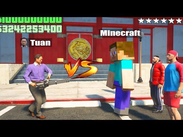 Tuan vs Minecraft in GTA 5 RP