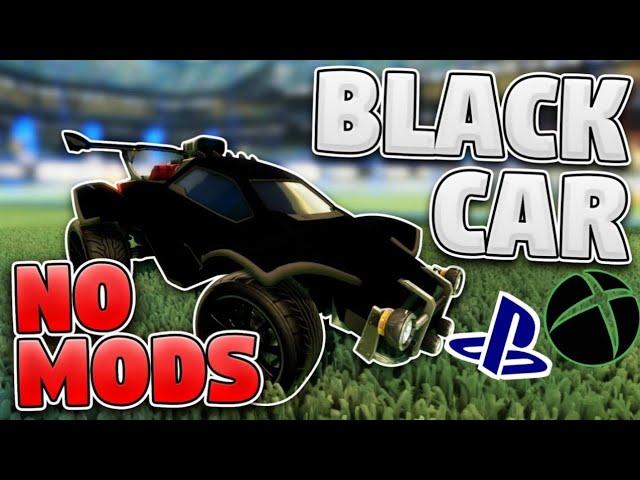 *UPDATED 2021* How to get FULLY black car in rocket league!*NO MODS*(all platforms!)