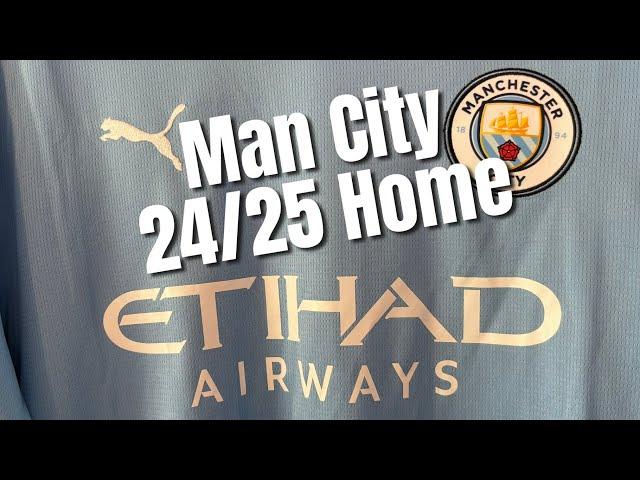 KitMM.com Unboxing the Manchester City 24/25 Home Shirt by Puma | Detailed Review & Club History