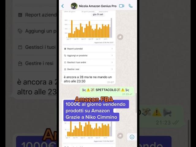 1000€ AL GIORNO VENDENDO SEMPLICI PRODOTTI SU AMAZON 