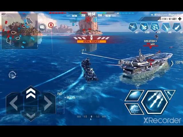 Pacific Warships. 113 destroyed planes +more w/Ragnarok