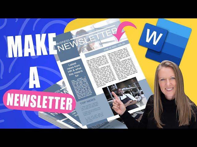 How to make a newsletter in Word