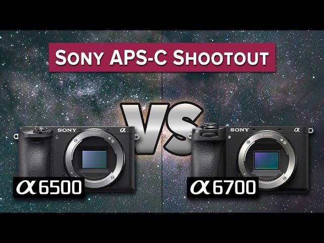 Sony a6700 vs a6500 - Full Camera Comparison and Astrophotography / Low-Light Tests