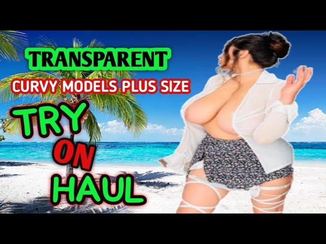 PLUS SIZE TRY ON HAUL  LOUISA KHOVANSKY~Bio, Income, Finance, Insurance, Facts, Dreses Transparent