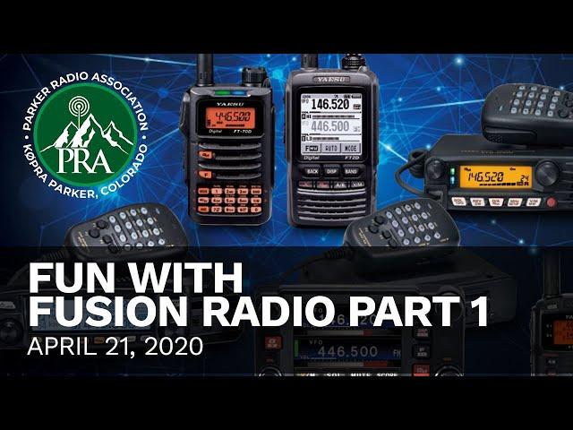 Fun with Yaesu System Fusion and Digital Communications Part 1