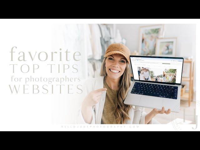 My Biggest Website Tips for Photographers