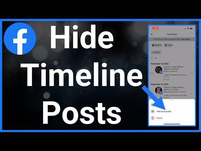 How To Hide Posts From Facebook Timeline