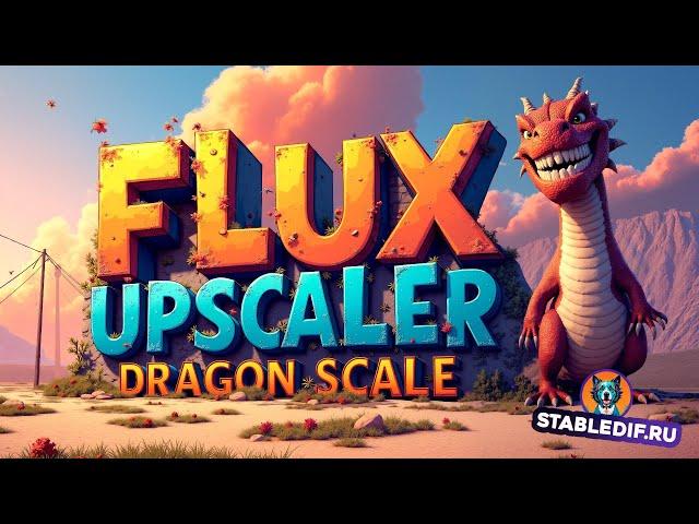 Upscaler Flux Dragon Scale | Custom Tile