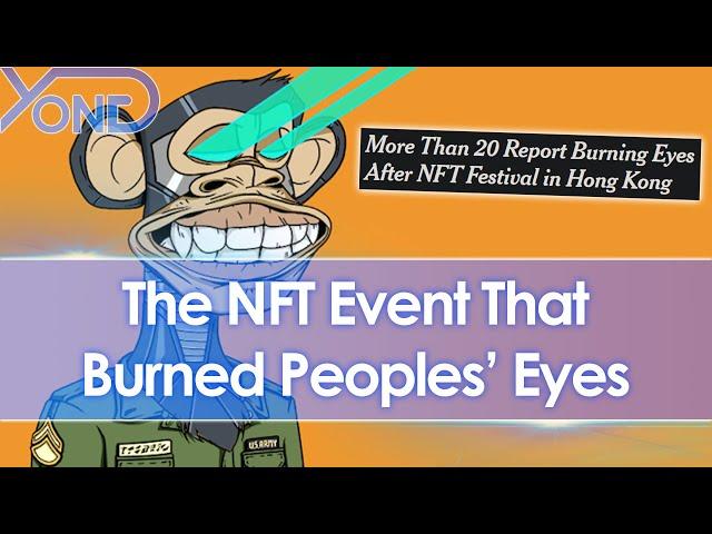 Bored Ape Sued After NFT Event Burns And Injures Attendees' Eyes With UV Lights