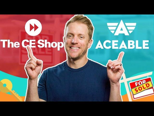 AceableAgent vs The CE Shop (Which Real Estate School Wins?)