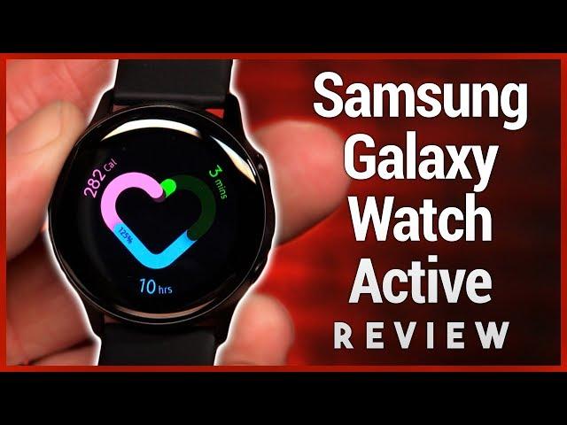 Samsung Galaxy Watch Active Review - Fitness Tracker Smartwatch