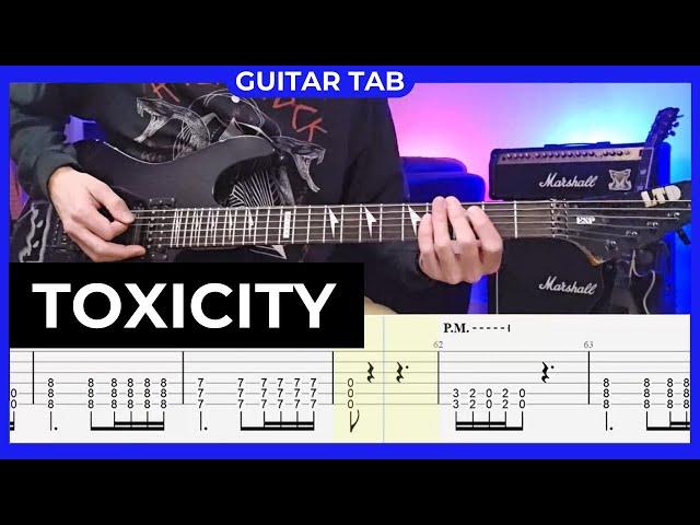 SYSTEM OF A DOWN - Toxicity - Guitar Cover with Guitar Tabs - S.O.A.D.