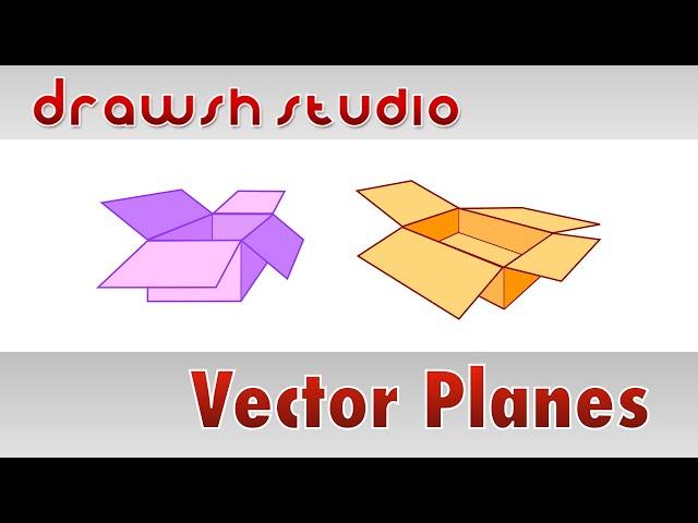 How to Draw Vector Planes In Linear Perspective