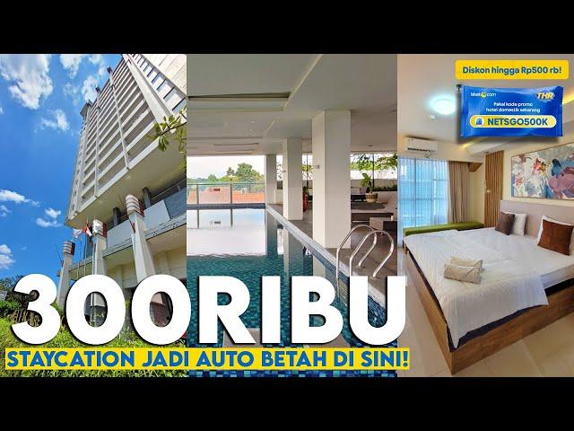 STAYCATION MURAH RECCOMENDED DI BANDUNG?! | Review Apartemen Rasa Hotel | Tamansari Tera Residence