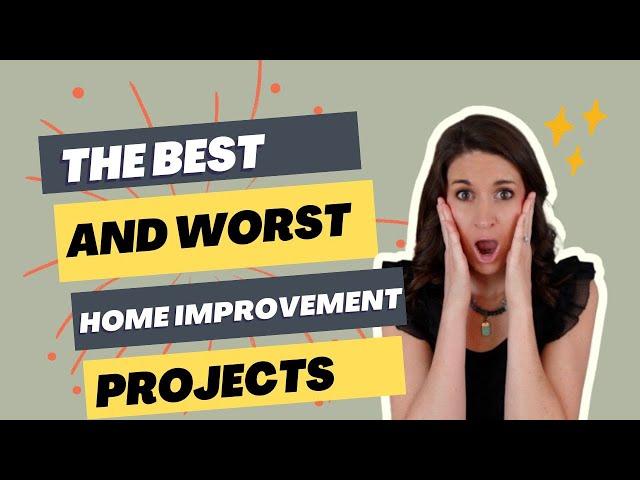 2024's best and worst home improvement projects ranked by ROI