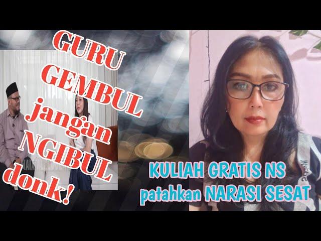 GEMPAR..!!. NS BUNGKAM GURU GEMBUL YANG SOK TIU tentang KITAB ORANG LAIN