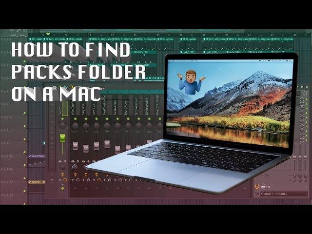 FL STUDIO 20 How to Find Packs Folder On A Mac To Install Soundpacks and Drumkits