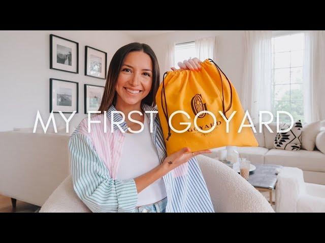 GOYARD MINI ANJOU | First Impressions & What fits