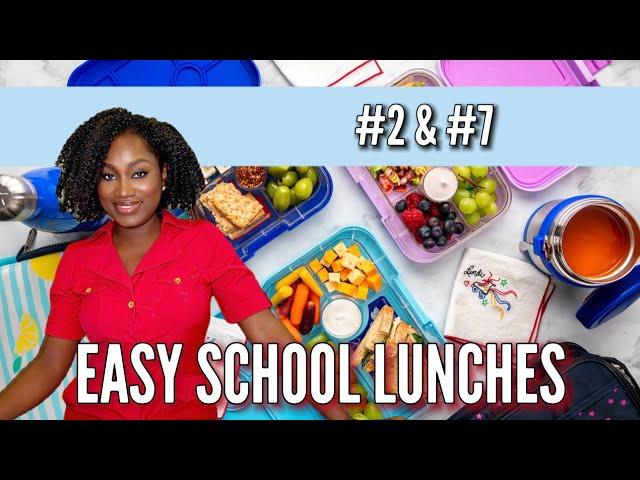 7 SCHOOL LUNCHES I MADE FOR MY CHILDREN || MOM OF 7