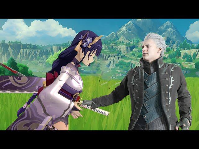 Vergil Destroys Genshin Impact