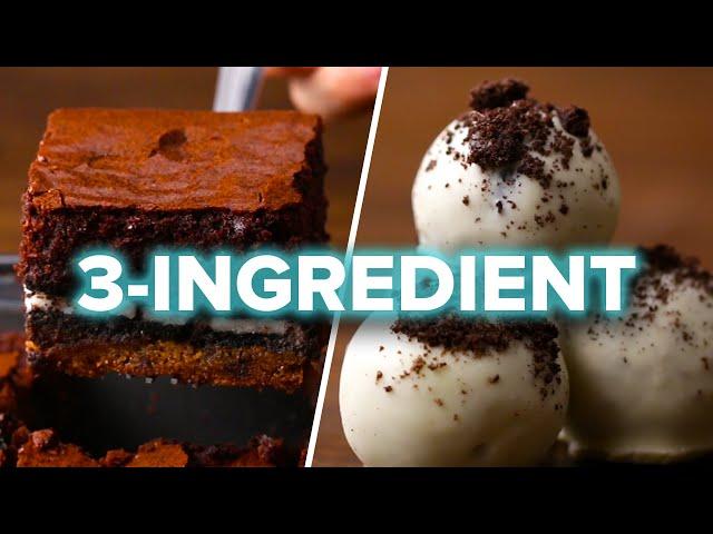 9 Easy 3-Ingredient Desserts