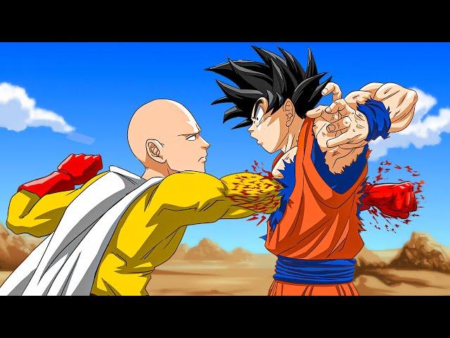 What If One Punch Man Fought Goku?