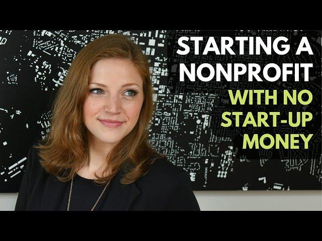 How to Start a Nonprofit with No Money