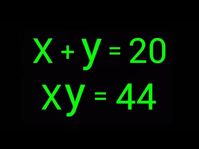 Germany | Can you solve this ? | A Nice Math Olympiad Problem (x,y)=?