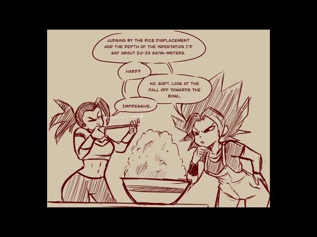 Kale & Caulifla's Rice | DBZ Comic Dub