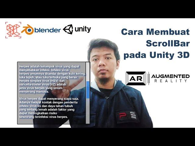 Cara Membuat ScrollBar Augmented Reality pada Unity3D