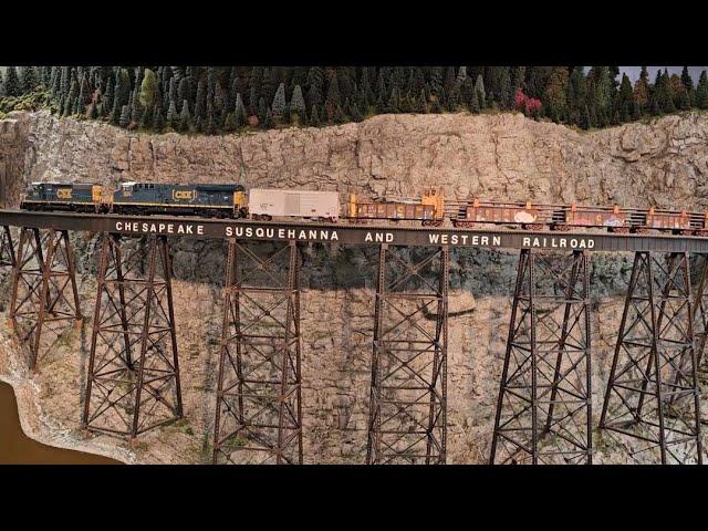 Ken Poznaniack's Incredible HO Railroad!