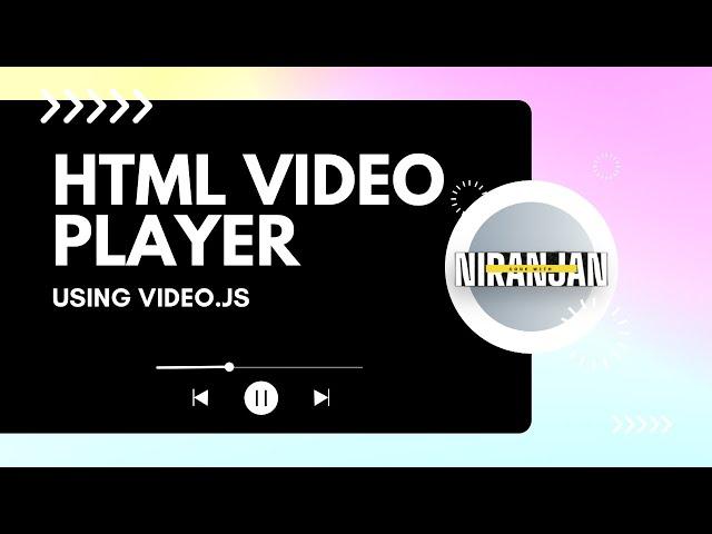 Create custom video player using Video.js