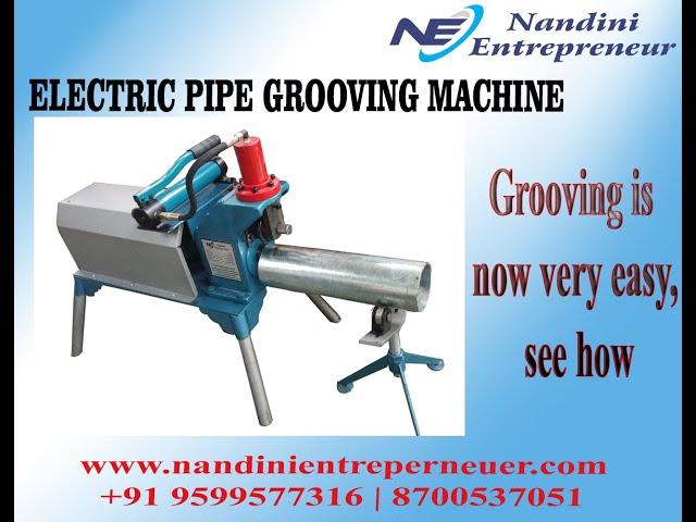 pipe grooving machine #nandinientrepreneurequipments