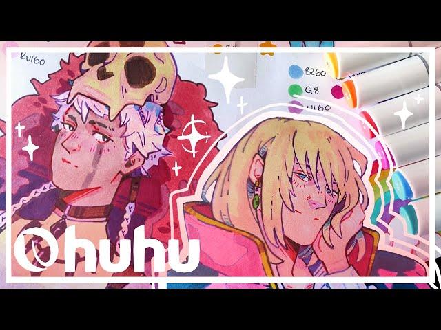 What in the Magic Paper? ||  Ohuhu Collab