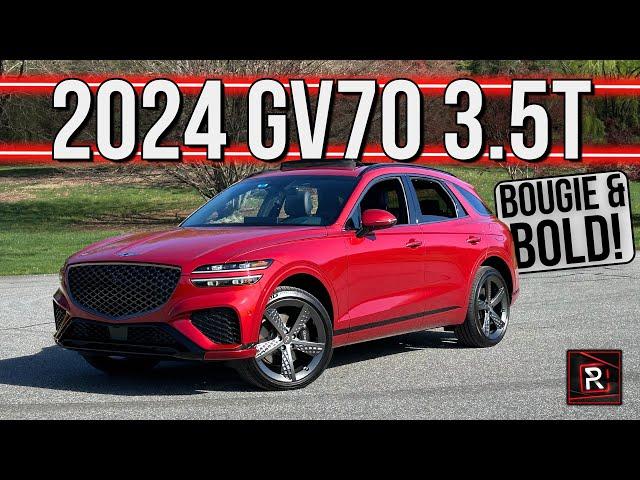 The 2024 Genesis GV70 3.5T Sport Prestige Is Strikingly Posh Compact Luxury SUV