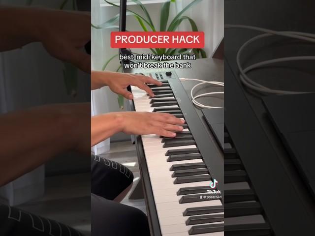 Cheap but quality midi keyboard  #producer #producerhack #asmr #asnrsounds #unboxing