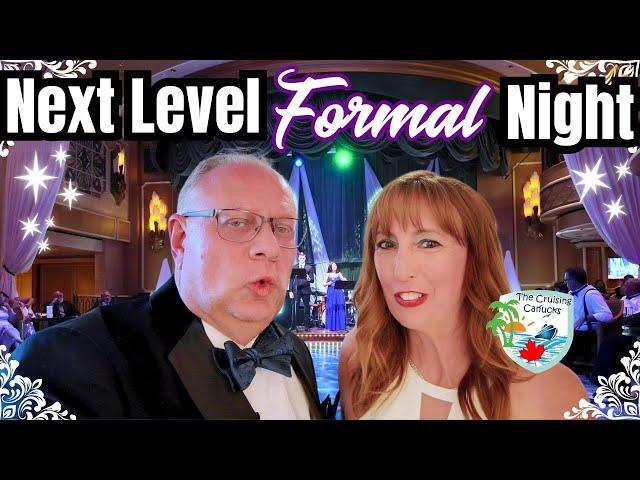 Cunard Cruise Formal Night on Queen Elizabeth  | Day 2 Cruise Vlog