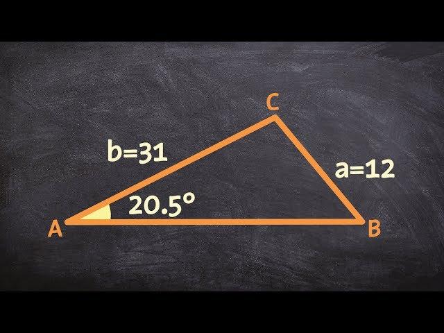 Using the law of sines to solve two cases of SSA