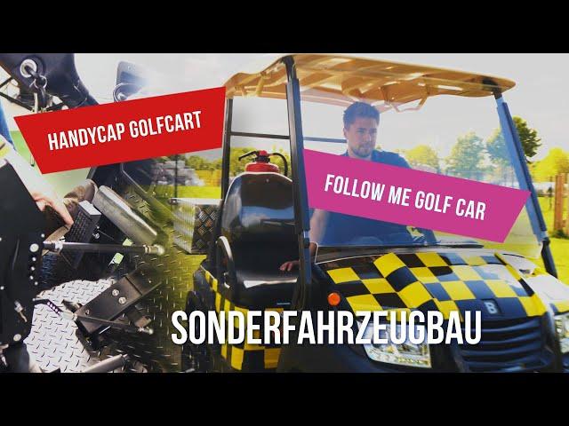 Sonderfahrzeugbau Flugplatz & Behindertenfahrzeug von HSH Golfcart