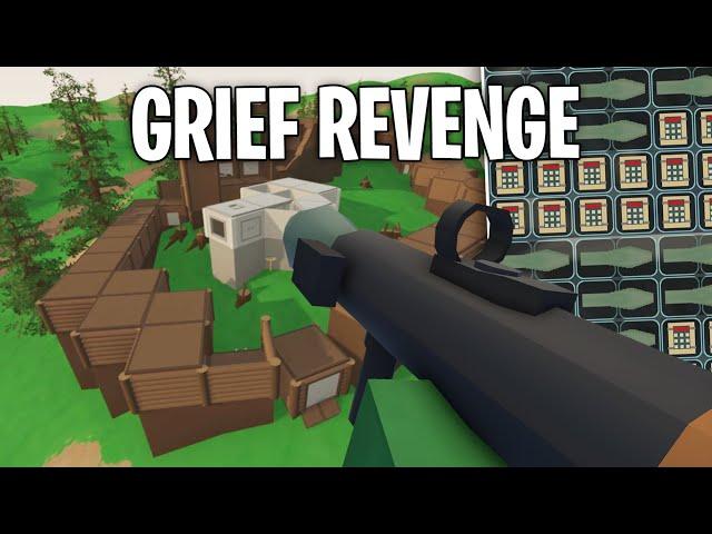 REVENGE RAID ON ANNOYING GRIEFER (Unturned Vanilla Survival) 4/4