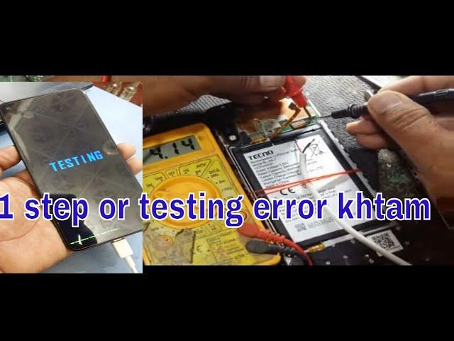 how to repair infinix & tecno kc 3 camon air testing error solution in hindi | DRAM index 51 time