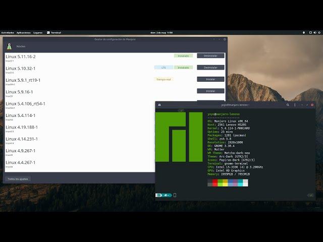 Kernels Viejos para Equipos Viejos Manjaro y Yo