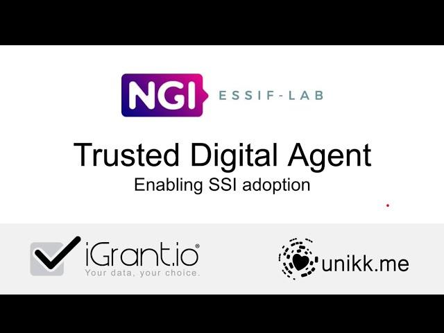 iGrant io DataWallet with SSI Demo (NGI-Trust eSSIF-Lab project)