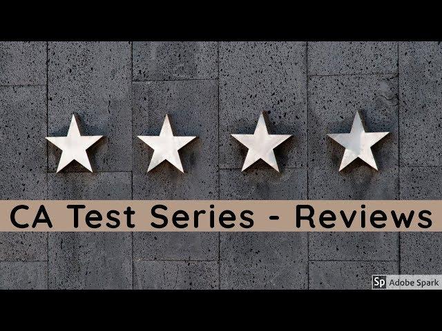 CA test series™ Reviews – Online Test Series for CA Final | CA IPCC & CA Inter | CA Foundation