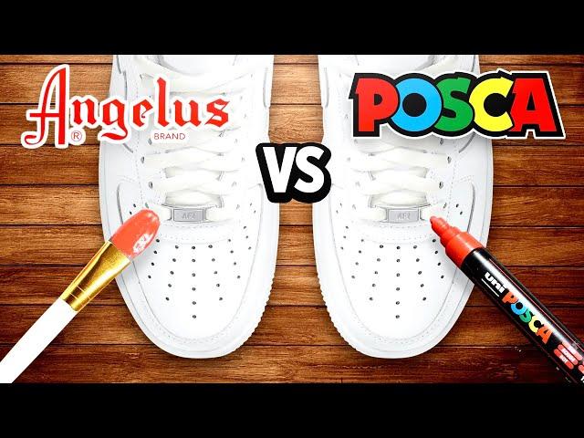 Angelus Paint vs Posca Markers | Which One Is BETTER To CUSTOMIZE SHOES??