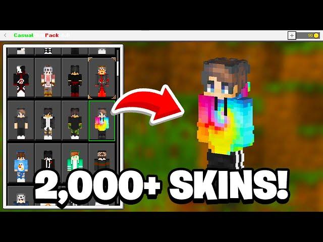 The Best Skin Pack For 1.17! *2,000+ Skins* (Minecraft Bedrock)