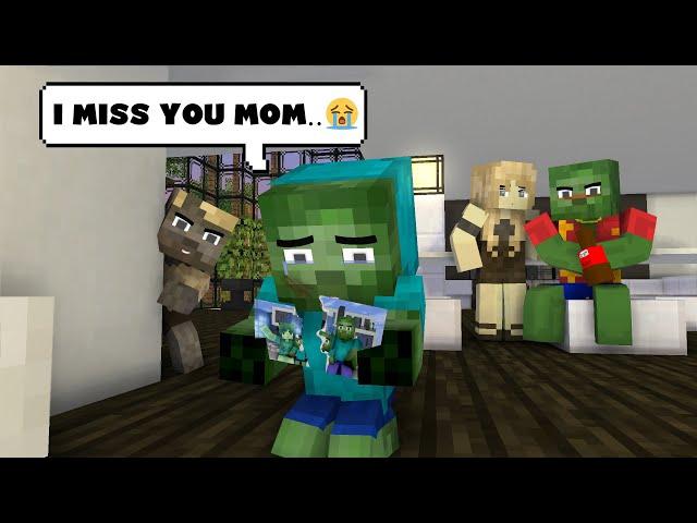 MONSTER SCHOOL | POOR BABY ZOMBIE LIFE BAD FAMILY (VERY SAD BUT HAPPY ENDING) MINECRAFT STORY