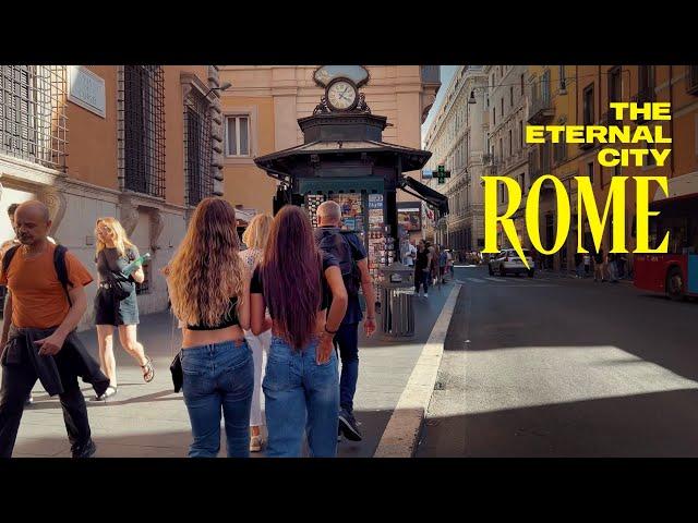 Rome, Italy Right Now, Walking Tour - 4K